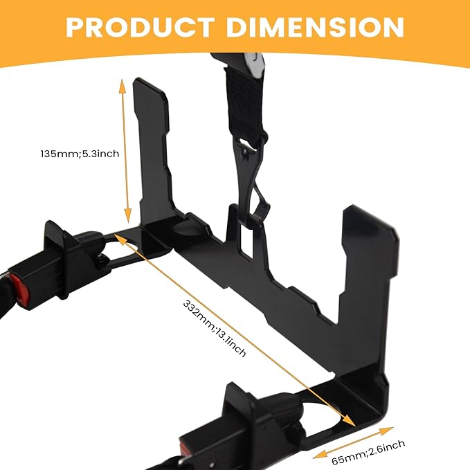 Car Seat Latch Anchor Kit - Converts Older Cars to ISOFIX Compatibility Interface, Child Safety Car Seat Adapter Tether Bracket Mount for Vehicles Heavy-Duty Steel Easy Install (Check Size Before Buy)