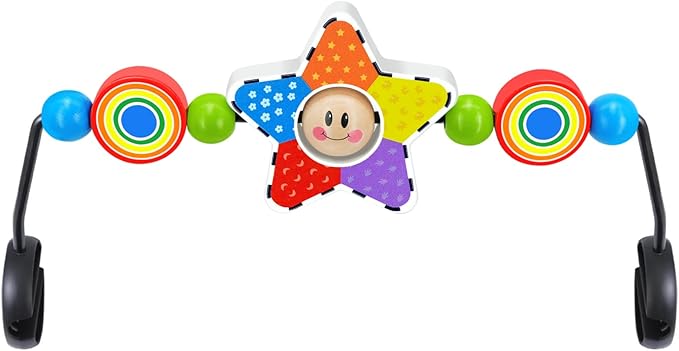 Baby Bjorn Bouncer Toy Bar, Toy for Baby Bouncer Soft & Bliss, Easy to Attach and Remove, Child-Friendly Materials, Exciting Design for Curious Babies, Pentagram