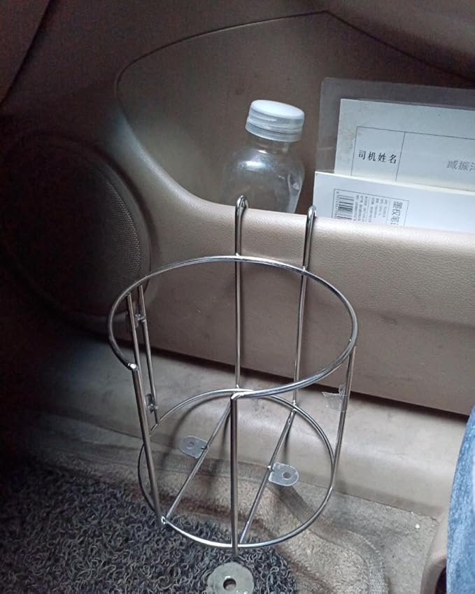 Bed Cup Holder(Diameter: 4.1IN) Drink Holder Water Bottle/Glass Organizer for Wood Dorm Room Bunk Bed Crib, Metal Toddle Bed,Loft Bedside, Headbed, Car,Office Desk Partition