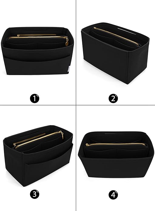 LEXSION Felt Insert Bag Organizer Bag In Bag For Handbag Purse Organizer Fits Speedy Neverful