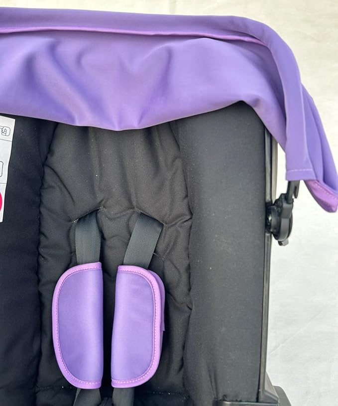Stroller Replacement Accessories Canopy, Colorful Sun Shade Compatible with Doona Car Seat & Strollers (Purple)