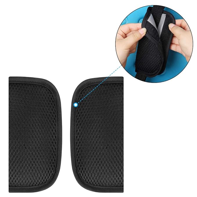 Accmor Car Seat Straps Shoulder Pads for Baby Kids, Soft Car Seat Strap Covers, Seat Belt Covers for Car Seats, Pushchair, Stroller