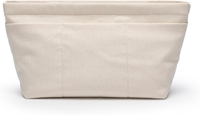YONBEN Tote Purse Insert Handbag Organizer Shaper Handbag Liner Bag in Bag Divider Organizer Insert (M-With Zipper)