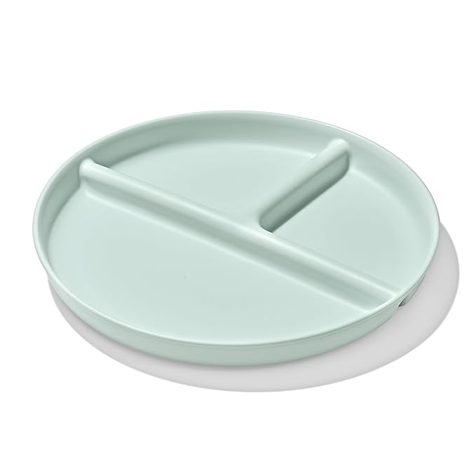 OXO Tot Stackable Divided Plates Set - 3pk - Light