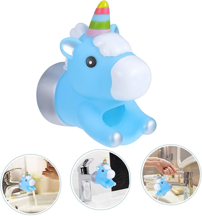 jojofuny 1pc Shape Faucet Tap Extension Tool for Boy Girl Handwashing Fits Standard Faucets Makes Washing Easy and Enjoyable Water-Saving Design