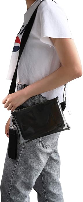 Joqixon Mini Felt Purse Organizer Insert Small Tote Bag organizer with Zipper
