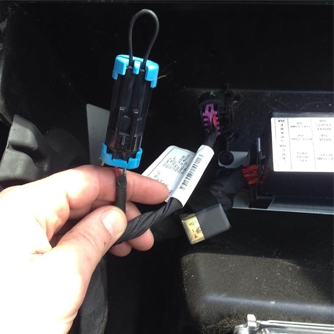 Xislet Polaris Ranger Seat Belt Bypass for Polaris RZR RS1 Ranger 570-1000 XP General Seat Belt Harness Override for Can Am Defender Commander 1000 Maverick X3 Bypass Connector Plug Clips