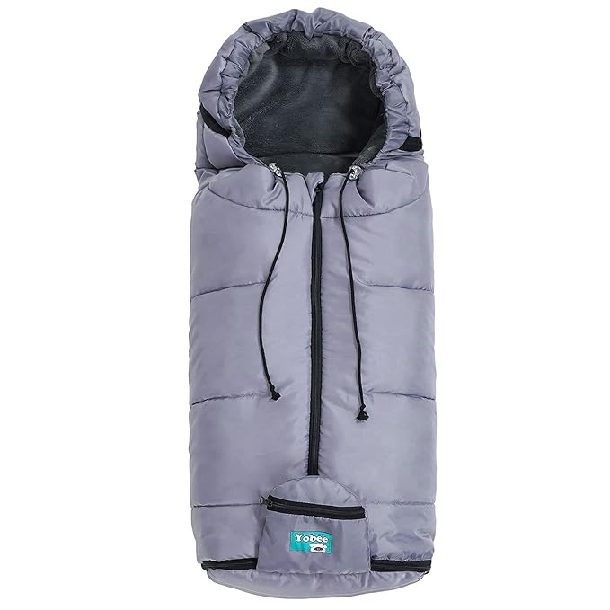 Yobee Baby Bunting Bag for Stroller, Multi Function Toddler Sleeping Bag, Waterproof Windproof Univerisal Footmuff Stroller Accessories fit for Almost Stroller