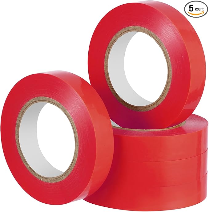Frienda Floor Vinyl Tape 1/2inch Floor Marking Court Tape Outdoor Playing Field Marking Equipment for Social Distancing Gyms, Athletics, Equipment