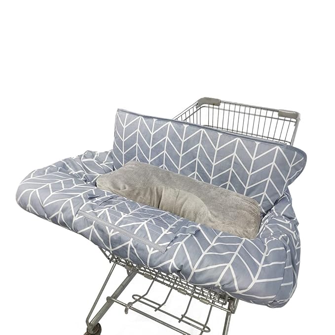 Shopping Cart Covers for Baby, Seat positioner High Chair Cover, Machine Washable for Infant, Toddler, Boy or Girl