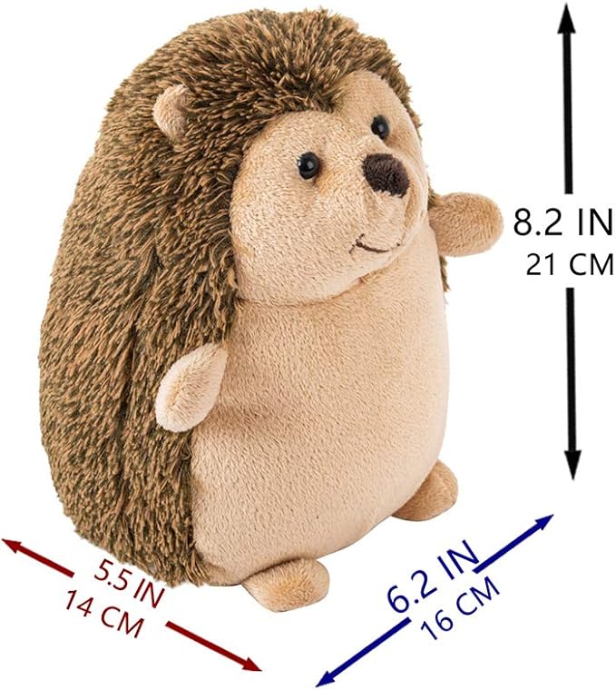 Marwood Cute Door Stopper Decorative Door Stops for Home and Office, Hedgehog Weighted Interior Doorstop Fabric Stuffed Animal Door Stopper Floor Decorative