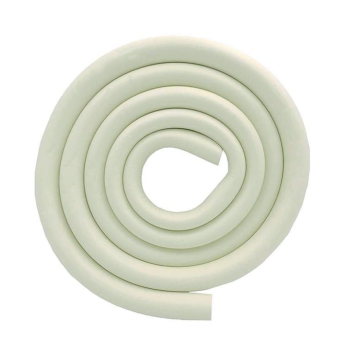 M2cbridge U Shape Extra Thick Furniture Table Edge Protectors Foam 6.5 Ft (Off White)