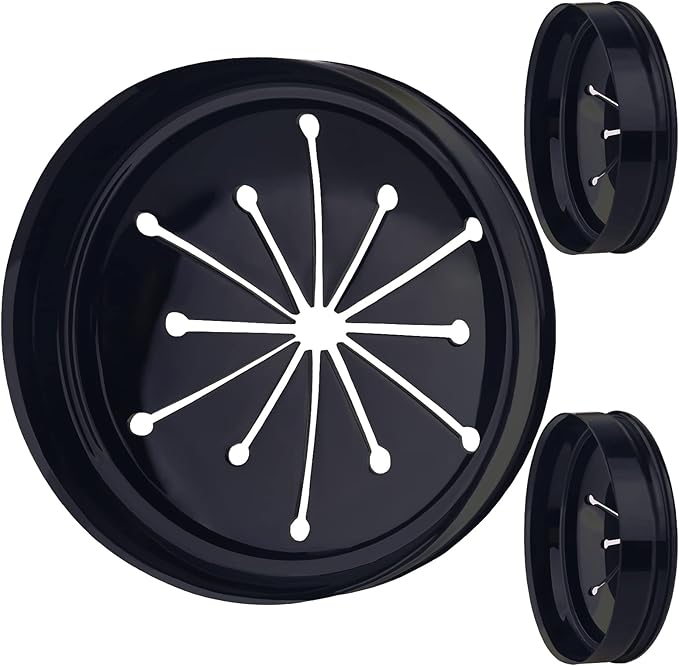3 PCS Garbage Disposal Splash Guards Sink Baffle, 3 3/8 Inch Food Waste Disposer Accessories, Suitable for InSinkErator Evolution Series