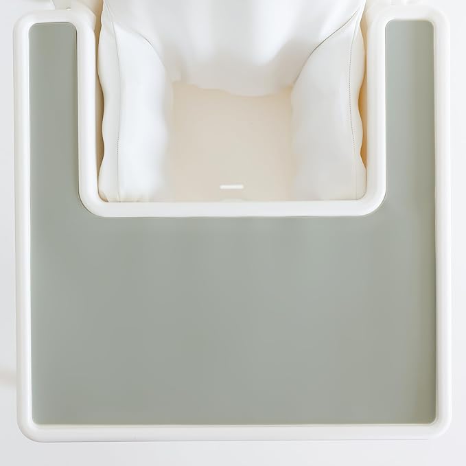 Yeah Baby Goods Placemats Compatiblewith IKEA Antilop High Chair (Desert Sage) - Slip-Resistant & Food-Grade Silicone High Chair Mat for High Chair Tray - Easy Clean High Chair Accessory