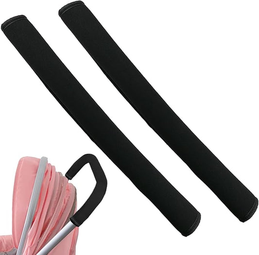 18.7 * 1.37 * 1.37inches Stroller Armrest Handle Cover,Pushchair Handlebar Sleeve,Universal Protective Case Grip Bar Covers Replacement
