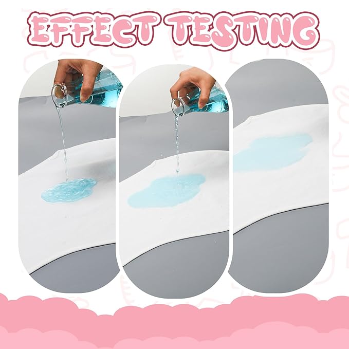 Hahafelt 3 Pcs Changing Pad Liners Fits in Peanut Shape Changing Pad Waterproof Diaper Mats Organic Cotton Peanut Mats are Warm on a Baby's Back, Washable Reusable(Beautiful Style,Pink)