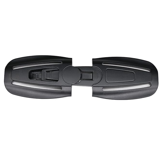 Universal Child Seat Chest Harness Clip and Baby Seat Chest Harness Clip Buckle Universal Replacement for Kids Trend Adjustable Guard(Black)
