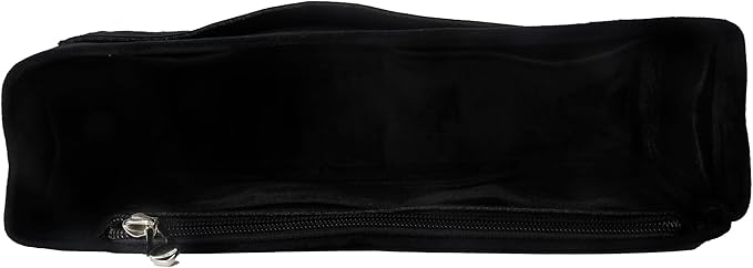 banbeln Purse Organizer Insert, Suede Bag Organizer Handbag Tote Shaper, Suede Material, Soft and Non Damaging Bag (Black, Small)