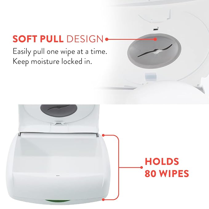 Prince Lionheart Ultimate Wipes Warmer with an Integrated Nightlight |Pop-Up Wipe Access. All Time Worldwide #1 Selling Wipes Warmer. It Comes with an everFRESH Pillow System that Prevent Dry Out.