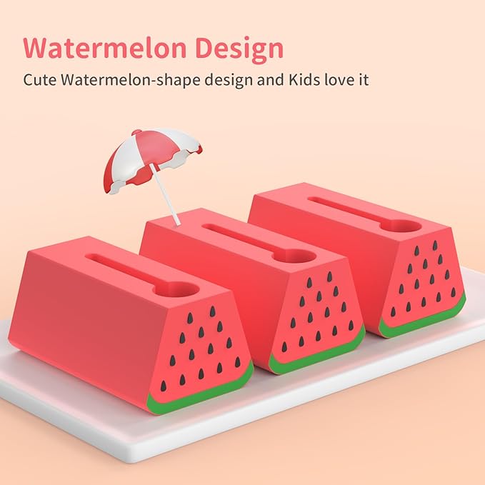 Faucet Cover Bathtub Baby Spout Cover Soft,Bath Faucet Cover for Baby's and Kid's Safety (Watermelon)
