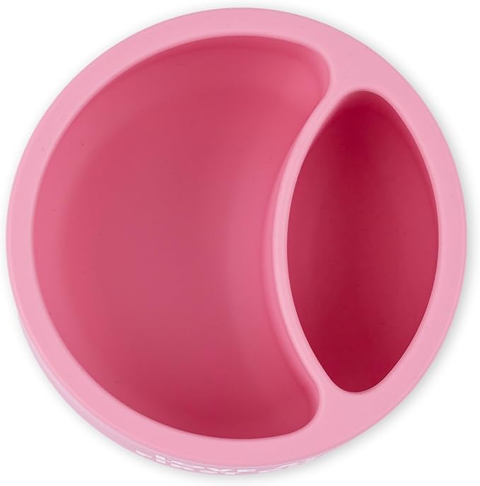 Bella Tunno Silicone Suction Bowl for Toddlers and Babies, Food Grade BPA Free Silicone, Non Slip Suction Base, Microwave & Dishwasher Safe, Ideal Baby-Led Weaning & Self Feeding Bowl, Miss Mess