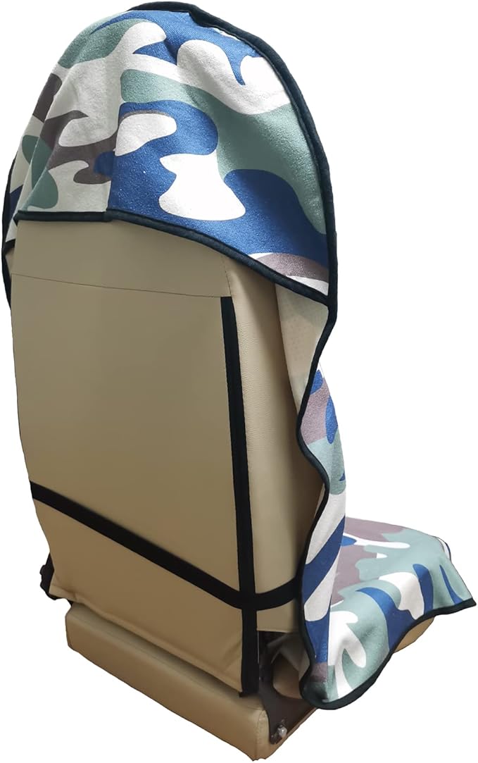 LoyaGour Car Seat Cover Protector Front Seats,for Gym Workout,Running,Swimming,Beach and Hiking,Waterproof Sweat Towel Bucket Seat Covers for Cars SUV Trucks (Camouflage, 1Pcs)