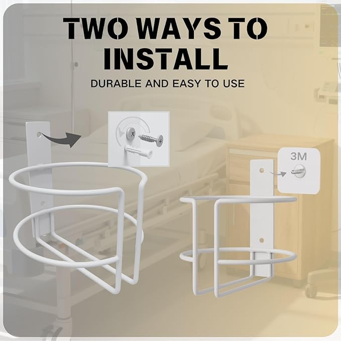 Wall Mount Wipes Holder & Dispenser, Rustproof Bathroom & Kitchen Organizer with 3M Adhesive or Screws, Fit for Clorox, Lysol, Baby & Pet Wipes – No-Drill Space-Saving Wall Rack