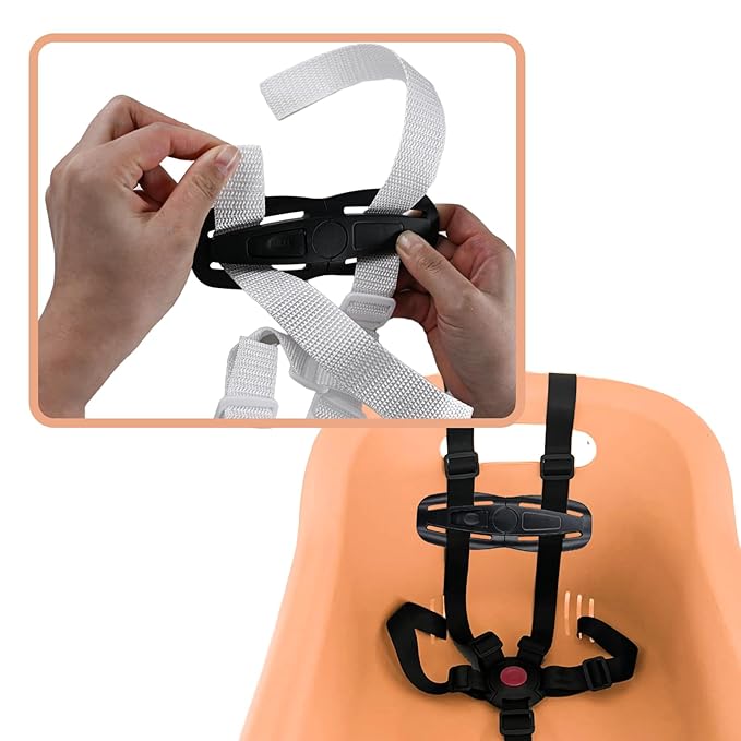 2 Pack Universal Child Seat Chest Clip,Baby Seat Chest Harness Buckle Lock Stroller Chest Replacement for Baby and Kids Trend (Black)