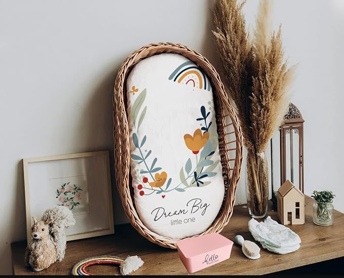 Moorfowl Hello Sweet Cheeks Flushable Wipes Holder Baby Wipes Dispenser Container Cute Funny Rustic Farmhouse Bathroom Decor (Pink)