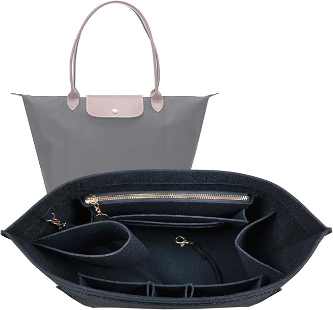 Lckaey Purse Organizer For Longchamp Purse For Long Champ Le Pliage Insert organizer1012-30aterrimus-L