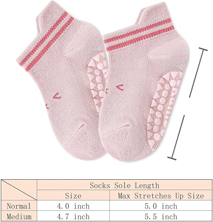 TFTSR Baby Knee Pads for Crawling (3 Pairs) and Baby Socks for Walking (3 Pairs), Walking Protector for Toddler Kid Girls Boy