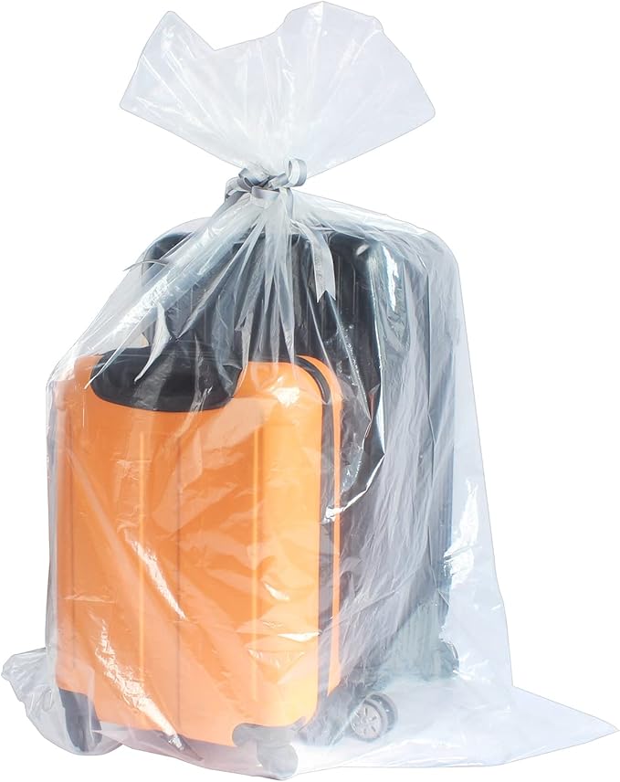 Belinlen 10 Count 40x60 inches large Clear Plastic Bag Giant Storage Bags Furniture Cover Plastic Bag for Moving Protection and Long Term Storage, Large Items Dustproof, Moistureproof (2 Mil)