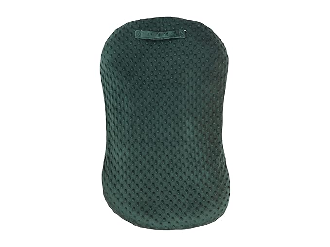 Mila Millie Water Resistant Removable Cover for Newborn Lounger | Minky Sensory Touch Slipcover for Baby Floor Seat | Premium Quality Soft Wipeable Fabric | Hypoallergenic (Forest)