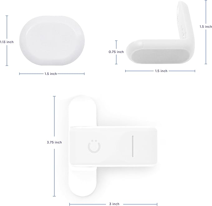 Ubbi Safety Bundle, Safeguarding and Baby Proofing Set, Includes 36 Outlet Covers, 16 Table Corner Protectors and 2 Pinch Guards, Child Safety Kit, White (Pack of 2)