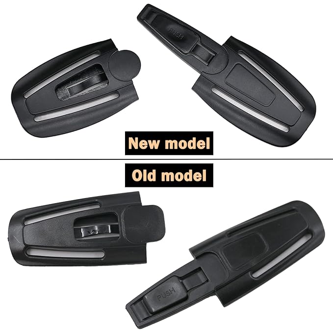 Black Universal Child Seat Chest Harness Clip and Baby Seat Chest Harness Clip Buckle Universal Replacement for Kids Trend Adjustable Guard