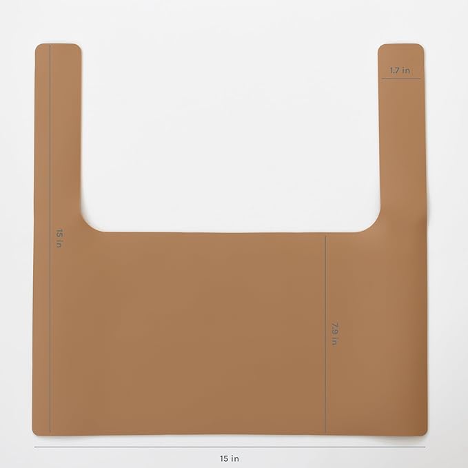 Yeah Baby Goods Placemats Compatible with IKEA Antilop High Chair (Golden Doe) - Slip-Resistant & Food-Grade Silicone High Chair Mat for High Chair Tray - Easy Clean High Chair Accessory