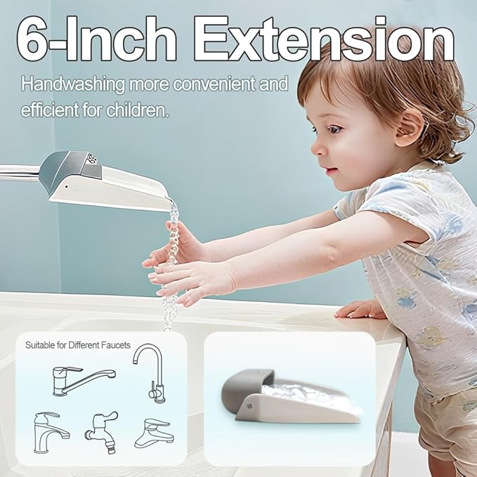 ZLMHYYM Toddler Step Stool for Bathroom Sink, 2 Pack Step Stool for Kids, Plastic Potty Training Toilet Stepping Stools, Child and Baby Lightweight&No-Slip Two Step Stools(Include 2 Faucet Extenders)