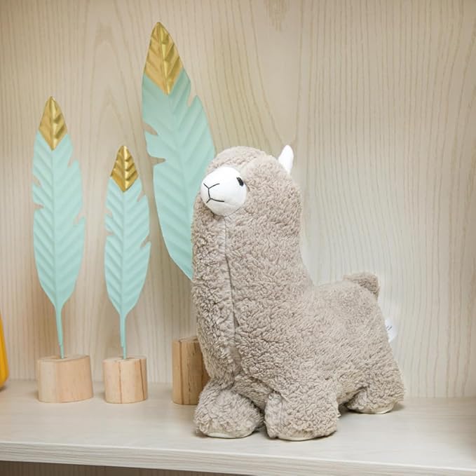 Marwood Cute Door Stopper Decorative Door Stops for Home and Office, Alpaca Weighted Interior Doorstop Fabric Stuffed Animal Door Stopper Floor Decorative