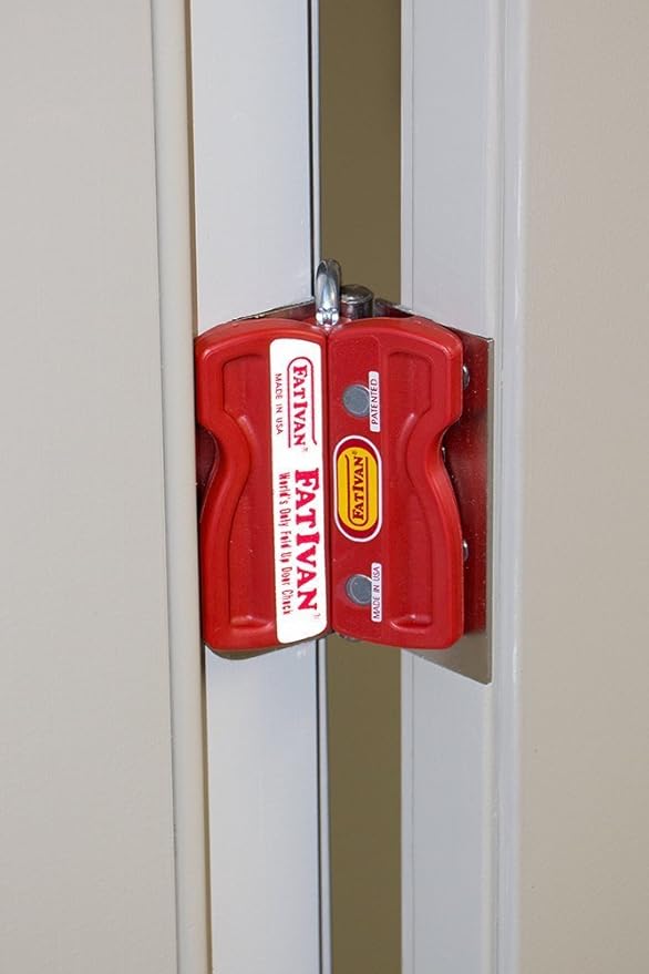 The Original Fat Ivan Fold Up Doorstop Wedge with Magnet - for Moving Office Home or School - Great for Police, Admin, Firefighters and Any time You Need a Door to Stay Open