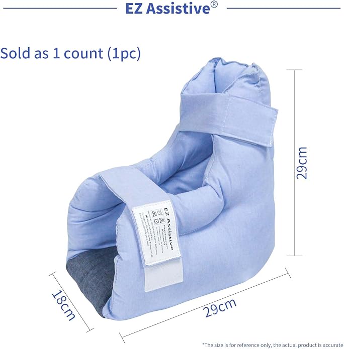 EZ Assistive Heel Protectors Remove Pressure and Bedsores for Healing Therapy of Heel Pressure and Deep Tissue Injury,Heel