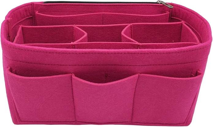 LEXSION Felt Purse Insert Bag Organizer Bag In Bag For Handbag Purse Organizer Fits Speedy Neverfull