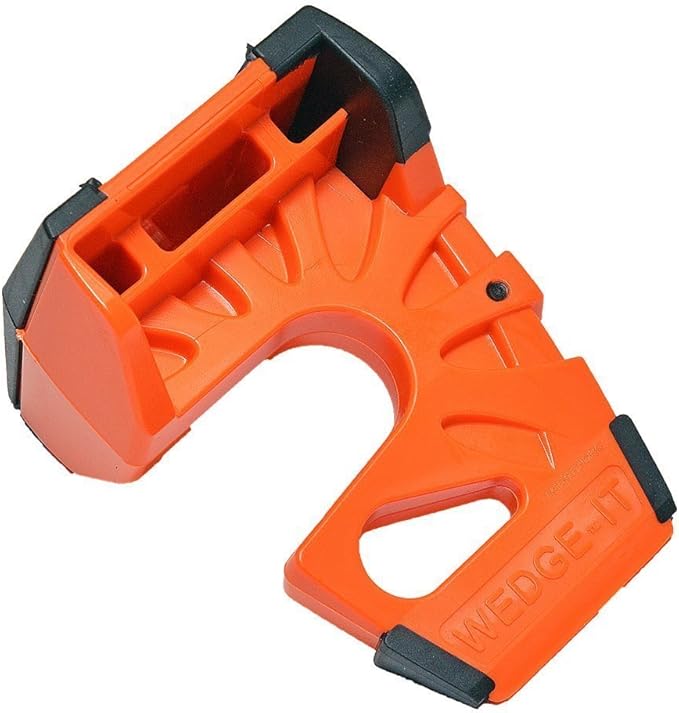 Wedge-It, The Ultimate Portable Temporary Door Stop, Orange (1 Unit)