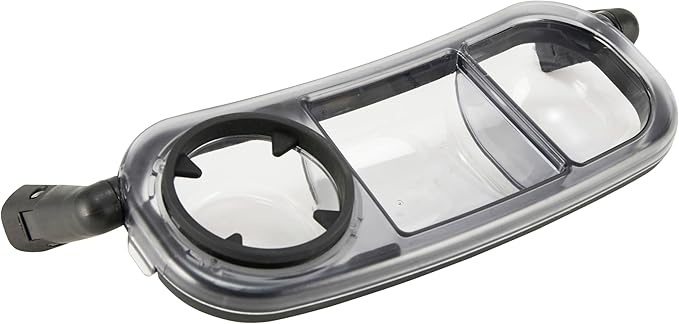 Snack Tray Fits for UPPAbaby Vista V3/Vista V2/Vista/Cruz/Cruz V2/ RumbleSeat/RumbleSeat V2, Updated Snack Tray with Two Snack Compartments & Cup Holder, Quick Attachment, Stroller Accessories