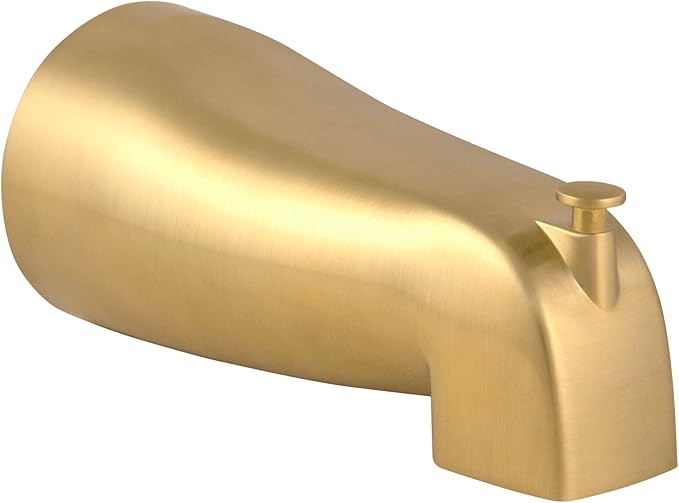 Design House 583898 Pull-Up Tub Diverter Spout, Satin Gold