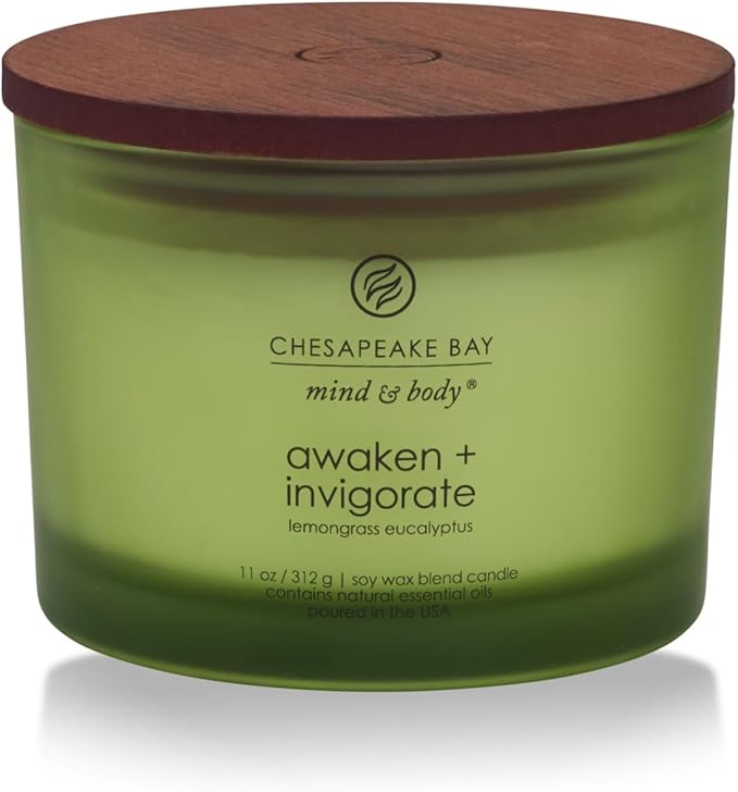 Chesapeake Bay Candle Scented Candle Awaken + Invigorate (Lemongrass Eucalyptus) Coffee Table