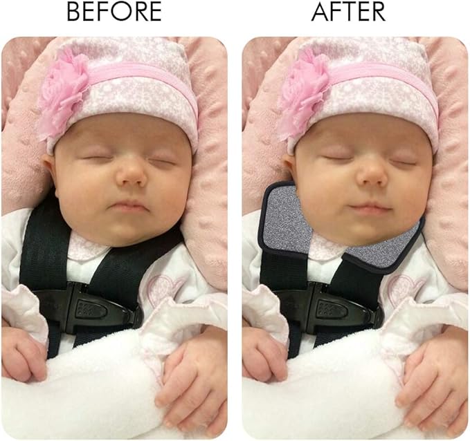 Accmor Car Seat Strap Covers for Baby Kids, Car Seat Strap Covers Shoulder Pads, Soft Seat Belt Covers for All Car Seats, Pushchair, Stroller