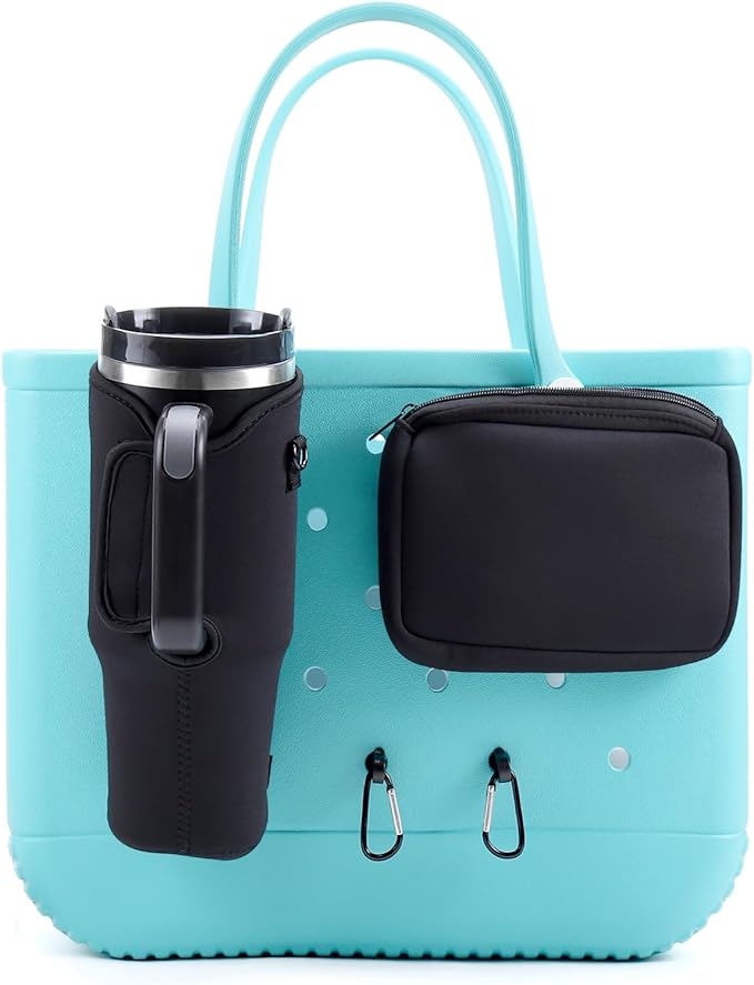 4PCS Organizer Holder for Bogg Bag, Accessories for Bogg Bags, Phone & Cup Holder compatible with Bogg Bag Original, Bag is not included