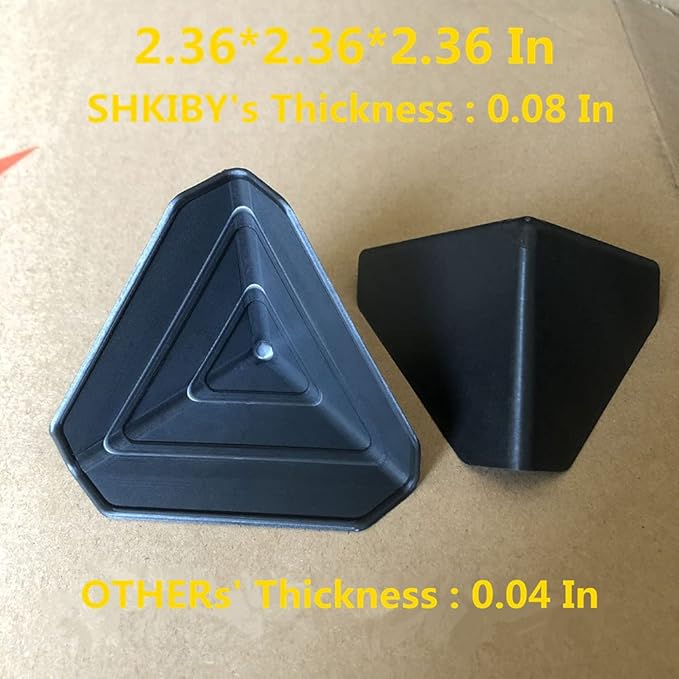 [80 Pack] Shipping Box Corner Protectors Plastic Packaging Edge Protectors, Carton Packing Corner Guard Frame Corner Protectors 60 Type Handcraft Packaging Protector for Express Box Packaging.