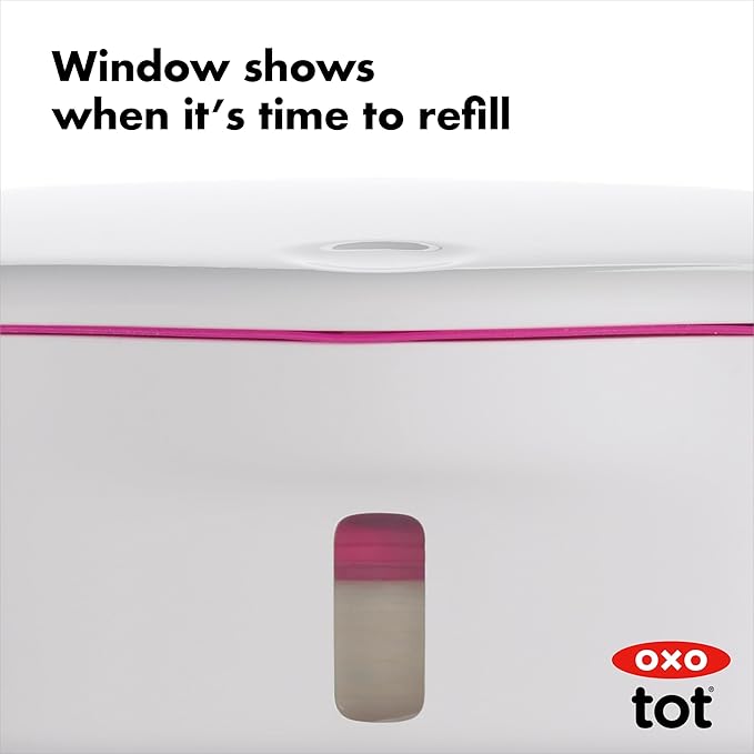 OXO Tot Perfect Pull Wipes Dispenser, Pink