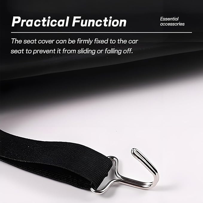 20PCS Car Seat Cover Hooks, Metal Automotive Seat Pad Fixing Hanger Locking Clip, Fixing Hook Fastener for Vehicle Seats Covers Installation Replacements, Car Accessories (0.79 Inch)
